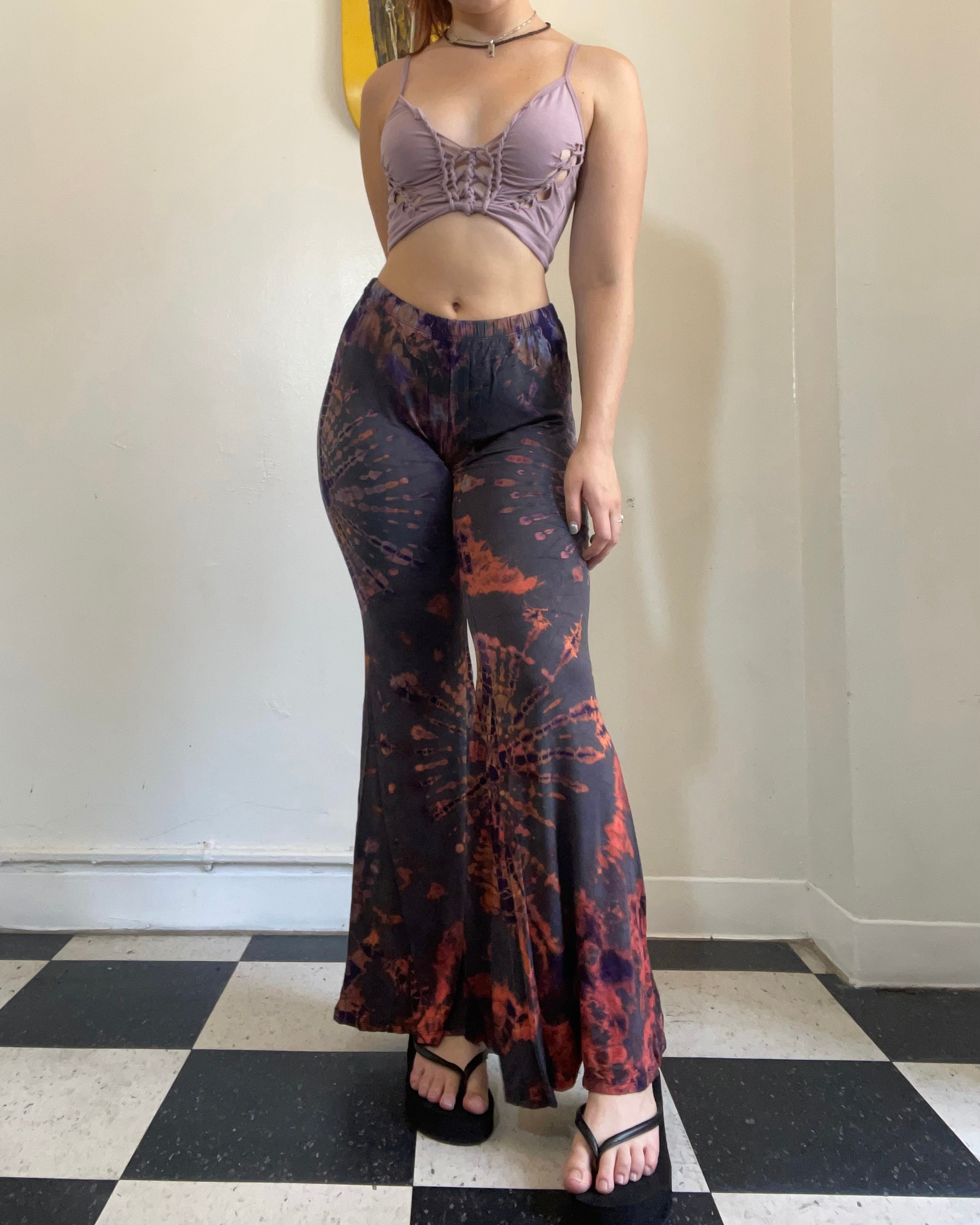 Arabella Flares in Purple