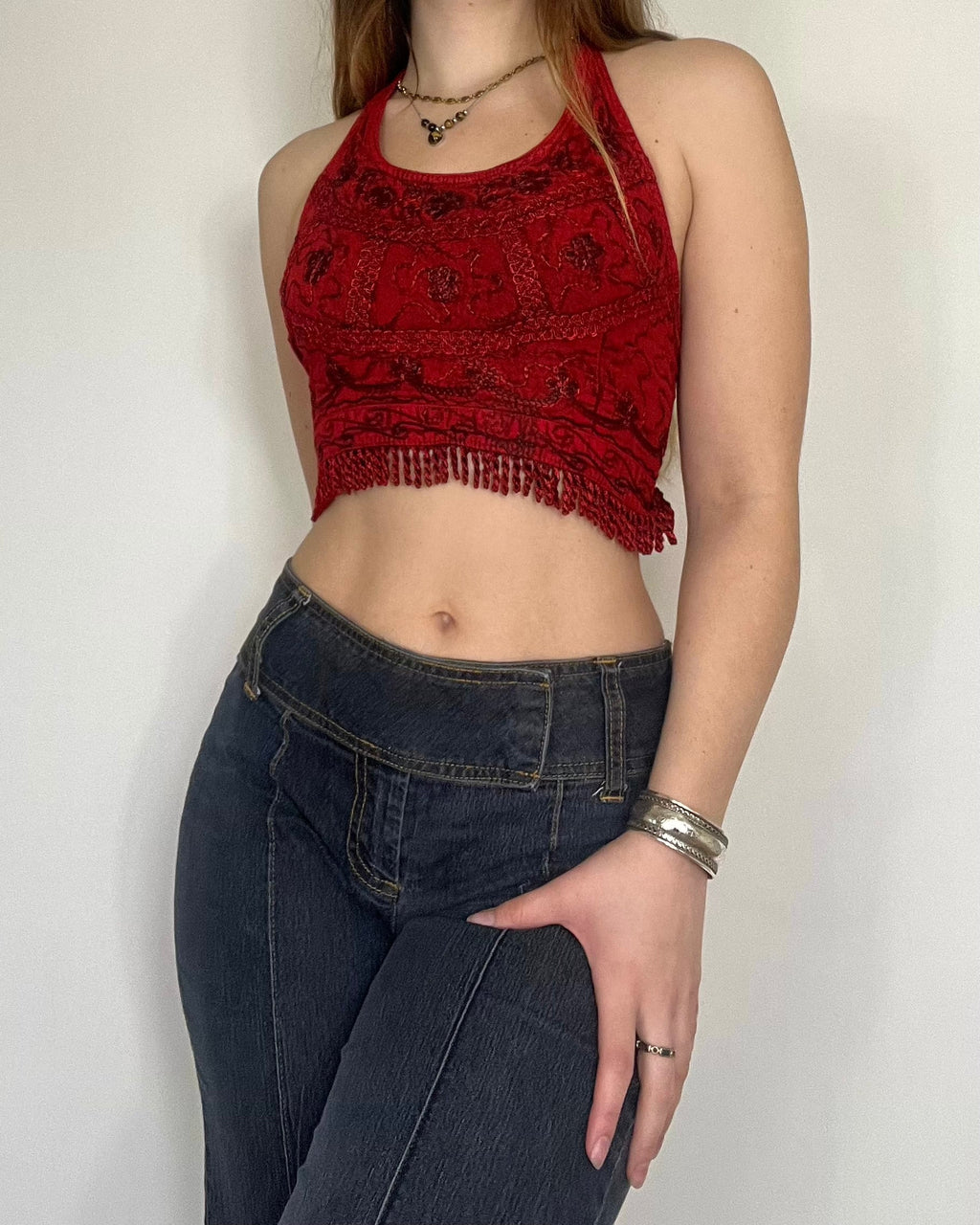 Ophelia Top - Red