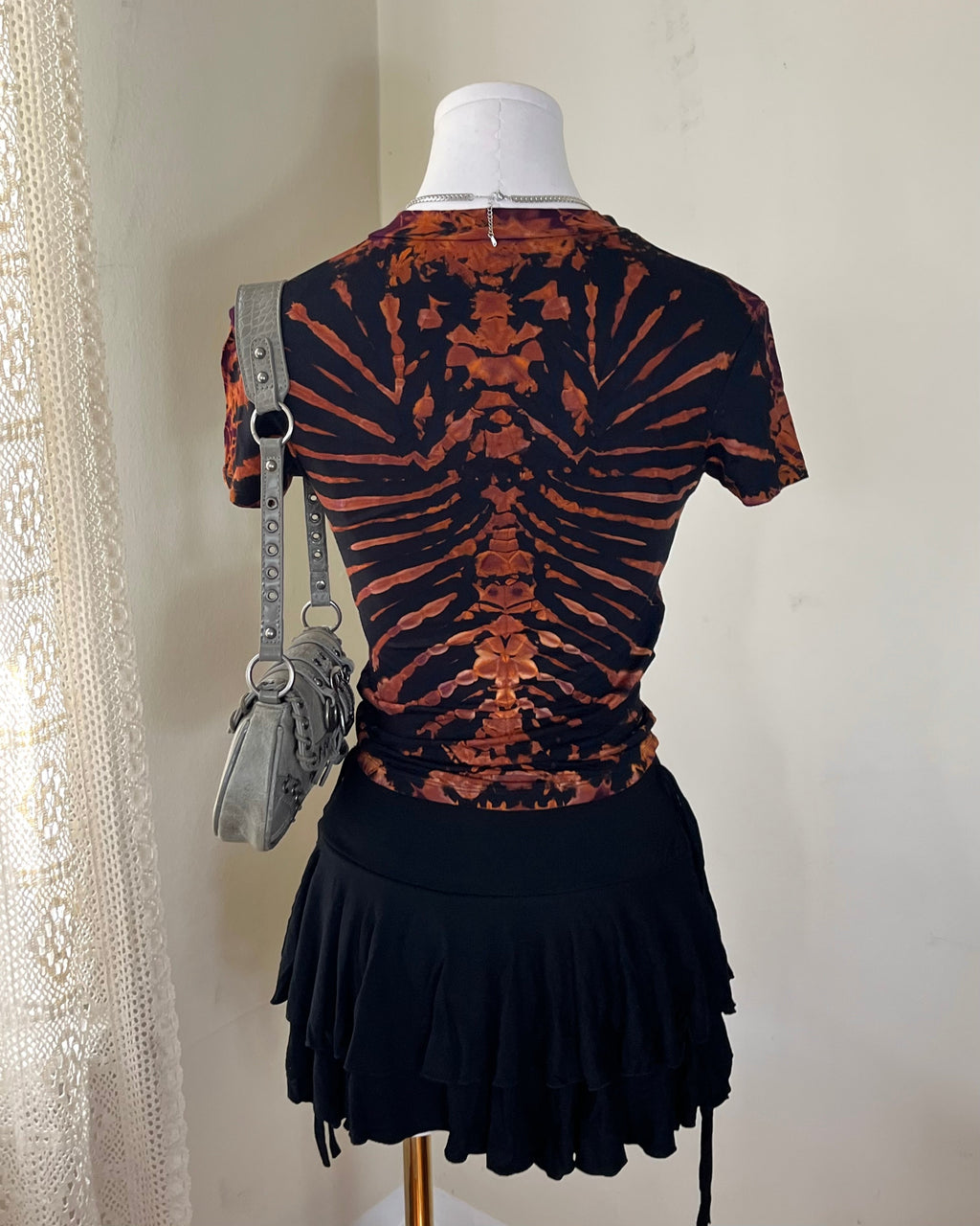 Super Soft Baby Tee - Black Tie Dye