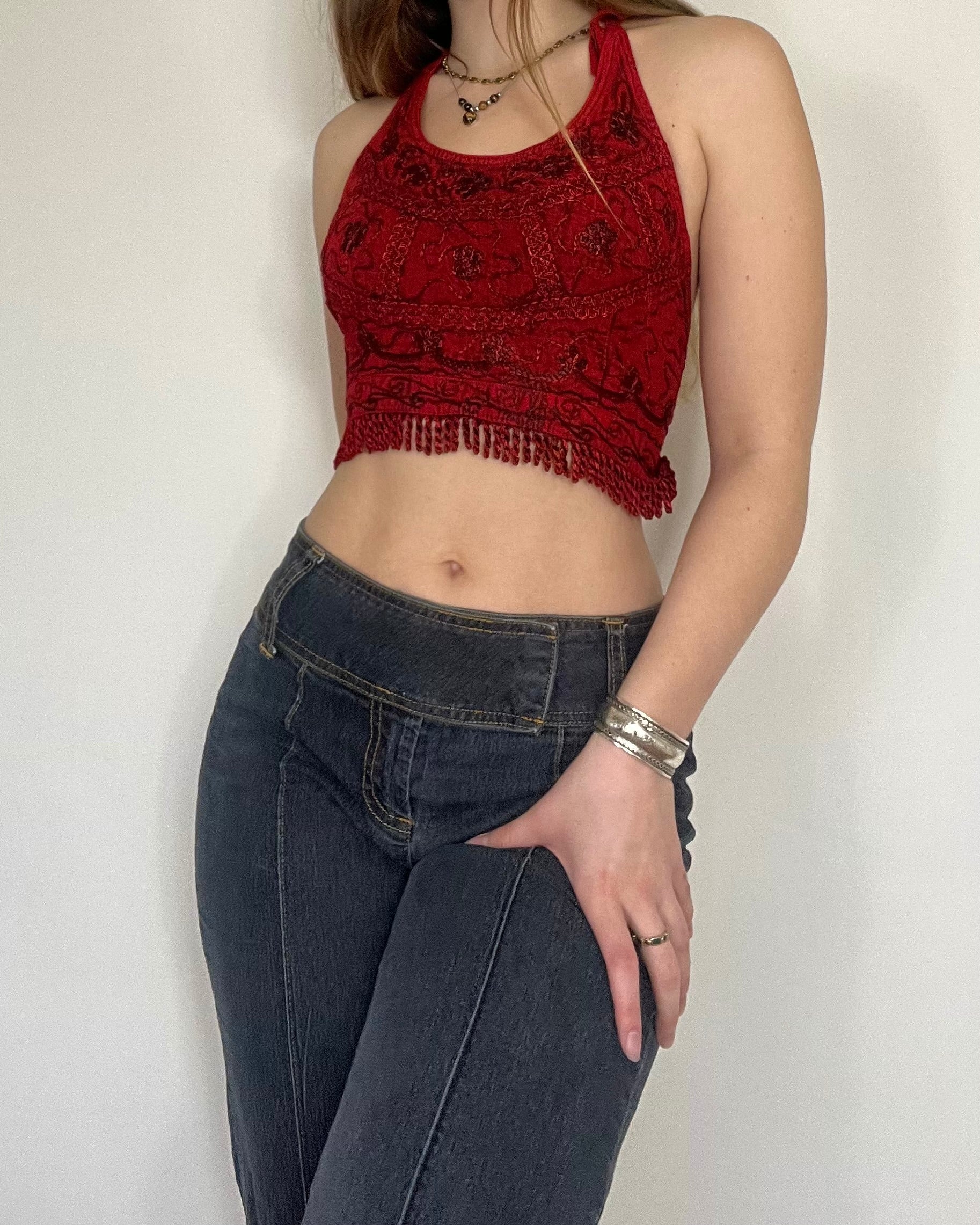 Ophelia Top - Red