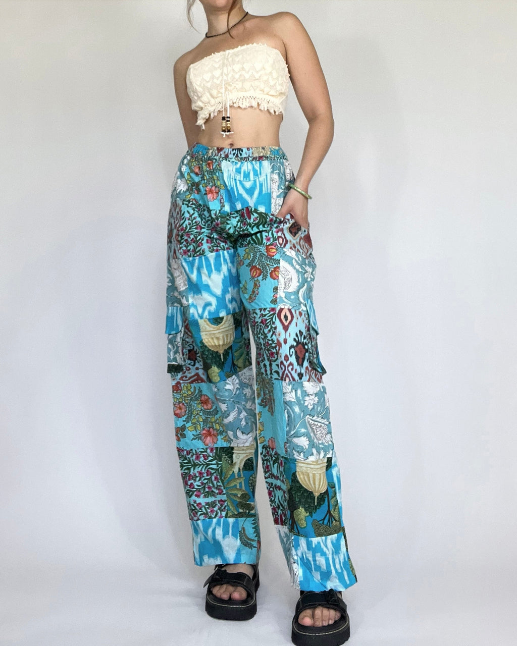 Boho Patchwork Pants