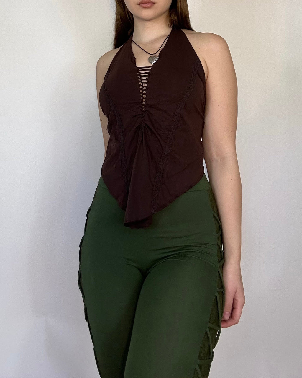 Faye Top - Brown